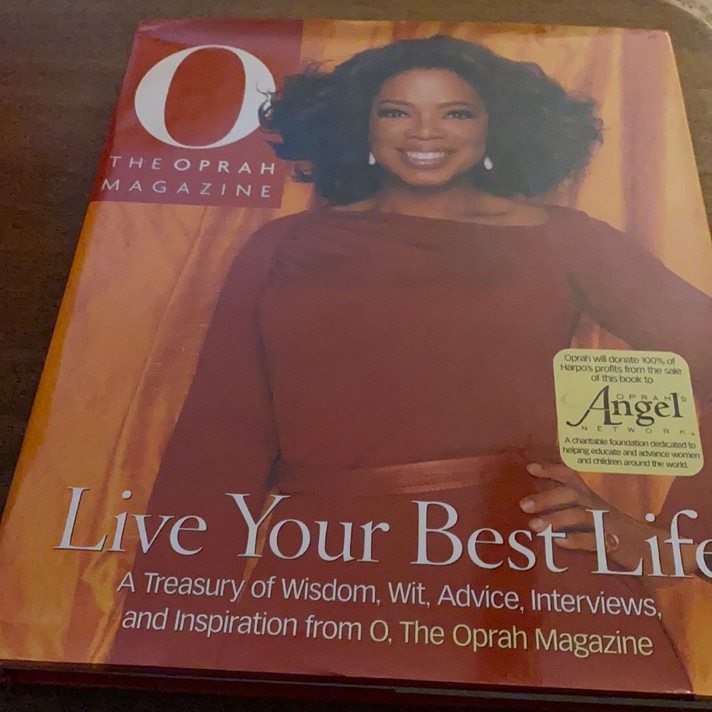 Oprah Winfred hardback book